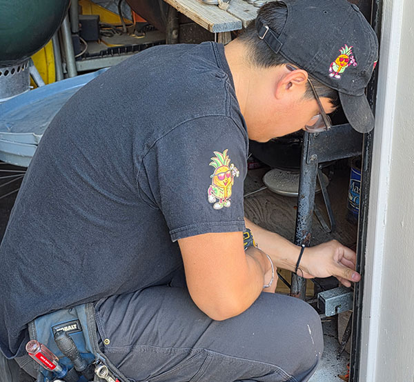 Garage door maintenance